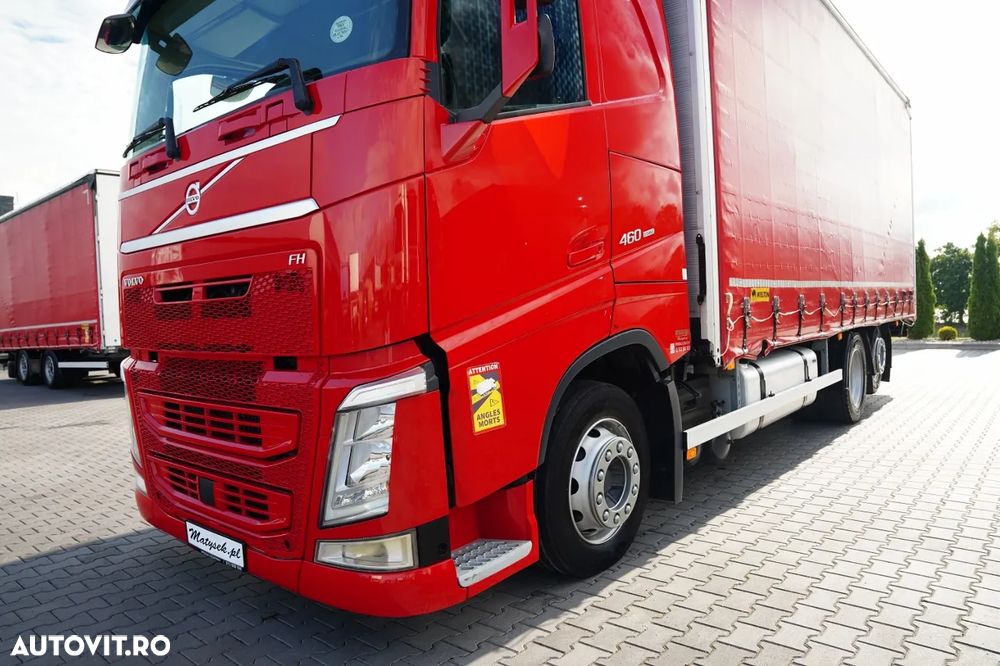 Volvo FH 460 / CORTINĂ / I-SAVE / I-PARK COOL / PUNTE RALEVICABILĂ / DIRECȚIE / CORTINĂ RANFORSATĂ - 9