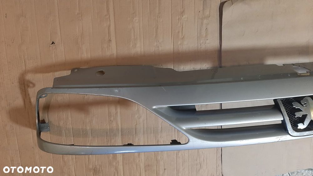 Atrapa Grill PEUGEOT 806 LIFT srebrne - 4