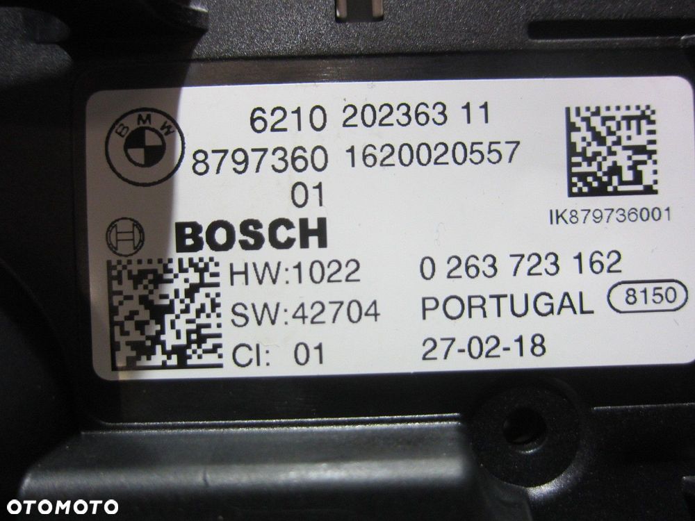 BMW X3 G01 G02 G30 LICZNIK ZEGARY WSKAŹNIKI 6WB 9442426 HUD LED 62109442426 - 10