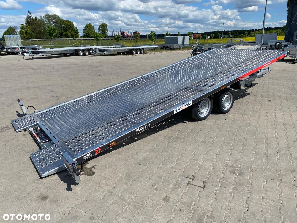 Lorries Dostawa laweta UCHYLNA GRAWITACYJNIE 550x201cm DMC3500kg wypełnienie z blachy alu - 15