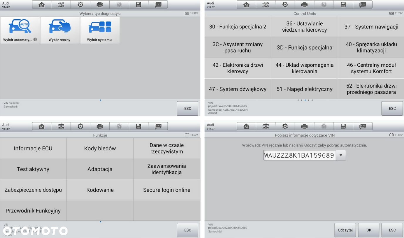 AUTEL MP808STS TPMS Android 11 JĘZYK POLSKI DEALER - 8