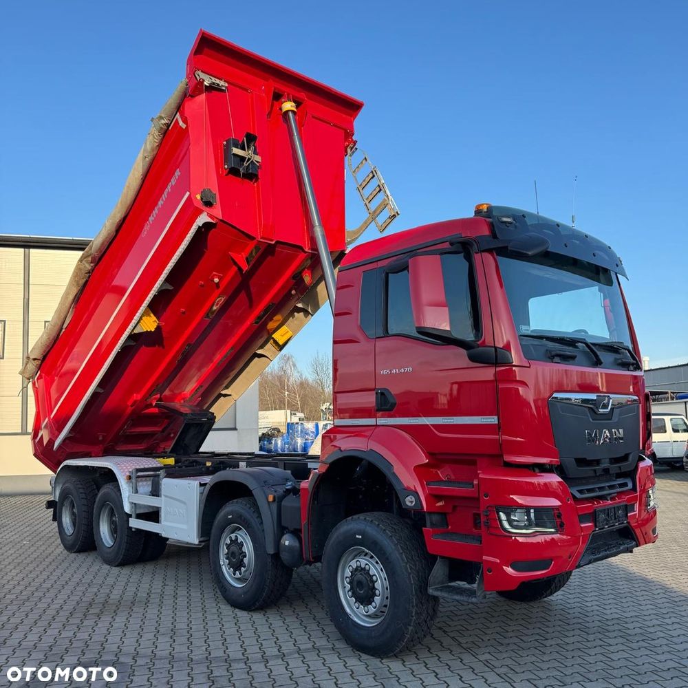 MAN TGS TG3 E6 41.470 / 8X8/ 2022 /  KH-KIPPER /  MANUAL - 8