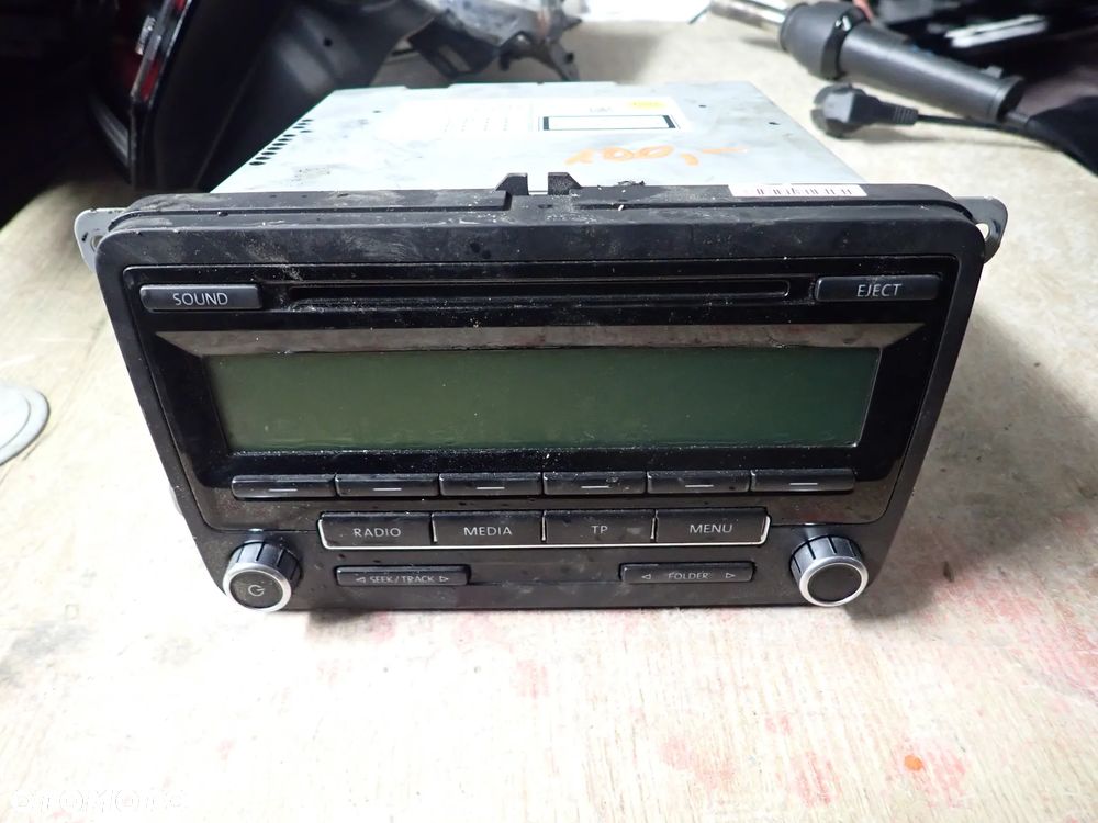 VOLKSWAGEN GOLF VI PASSAT B6 RADIO 1K0035186AA - 1