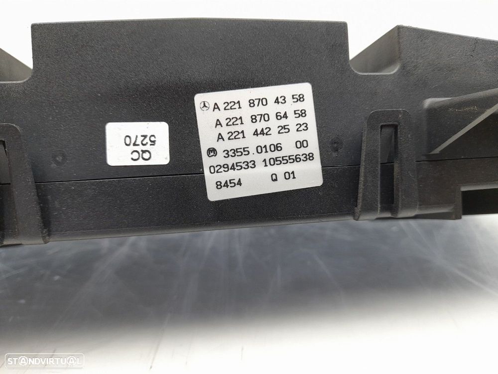 Botão / interruptor do AC MERCEDES-BENZ Classe S (W221) - 3