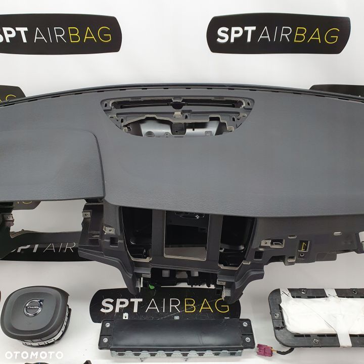 VOLVO V90 S90 DESKA ROZDZIELCZA KONSOLA KOKPIT PULPIT PODUSZKI AIRBAG AIR BAG PASY KIT SET - 3