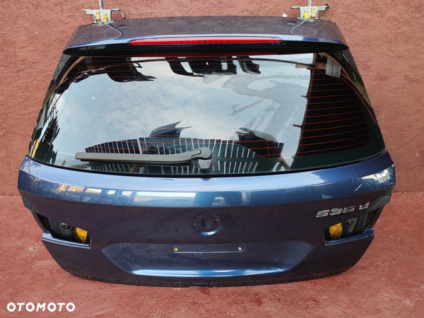 BMW F11 / F11N ORYGINALNA KOMPLETNA ELEKTRYCZNA KLAPA BAGAŻNIKA W KOLORZE TIEFSEE-BLAU METALLIC A76 O NR. 7 265 999 / 7 206 549 / 7 206 563 OEM W BDB STANIE