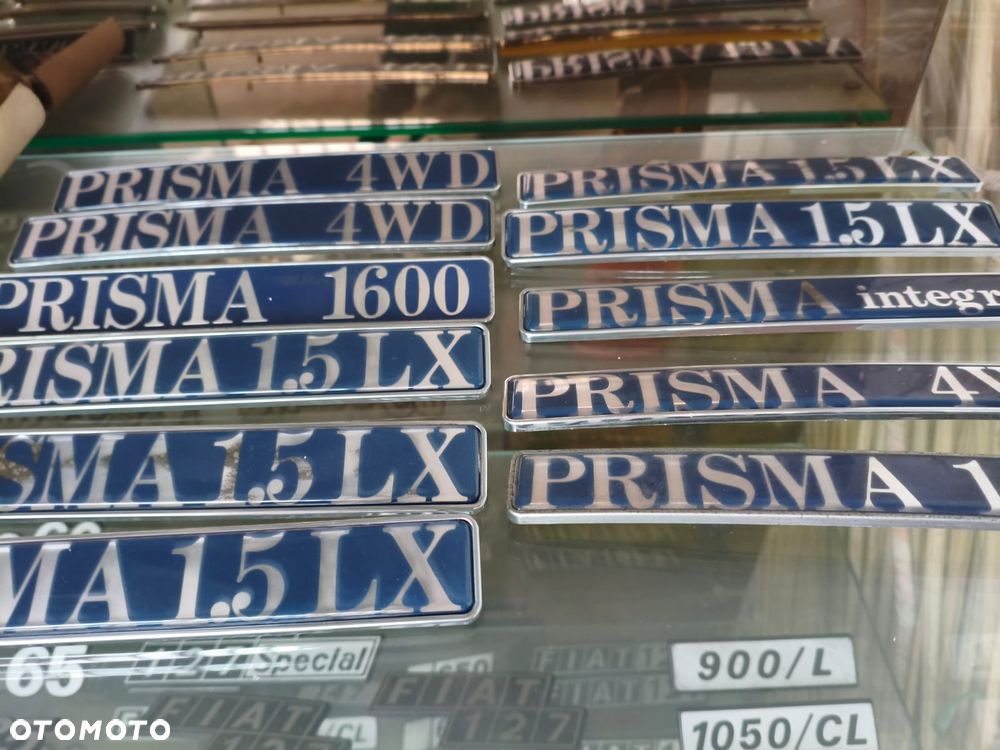 EMBLEMATY FIAT LANCIA 126 125 127 131 uno panda ritmo 1100 1500 prisma oraz inne.... - 7