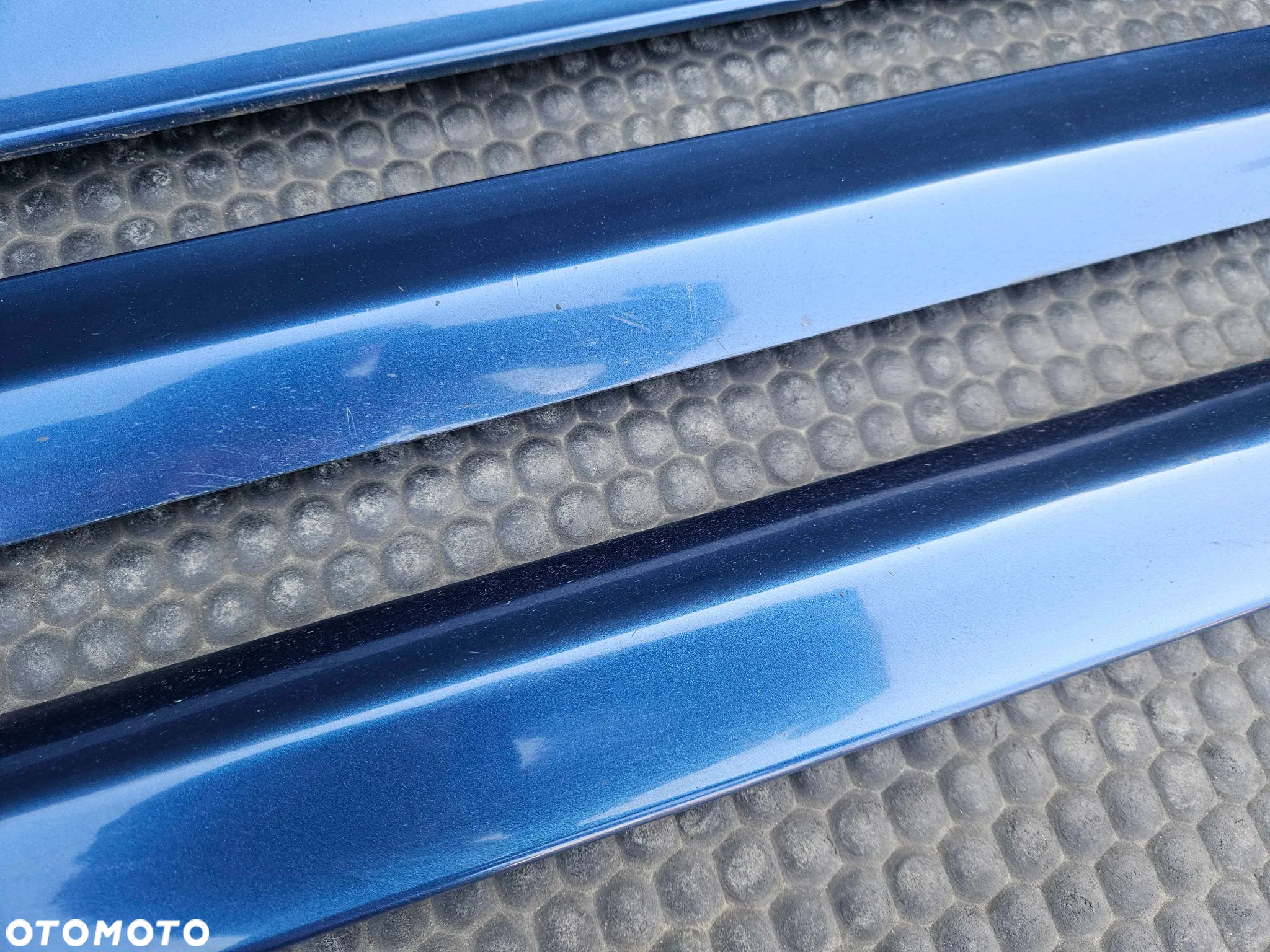 Listwa Listwy Drzwi S-Line Dolne Niebieskie Komplet Audi A4 B6 B7 Oryginalne - 8