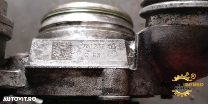 Turbosuflanta 2.0D N47 143Cp 781232103 BMW Seria 5 F10 [2009 - 2013] - 2