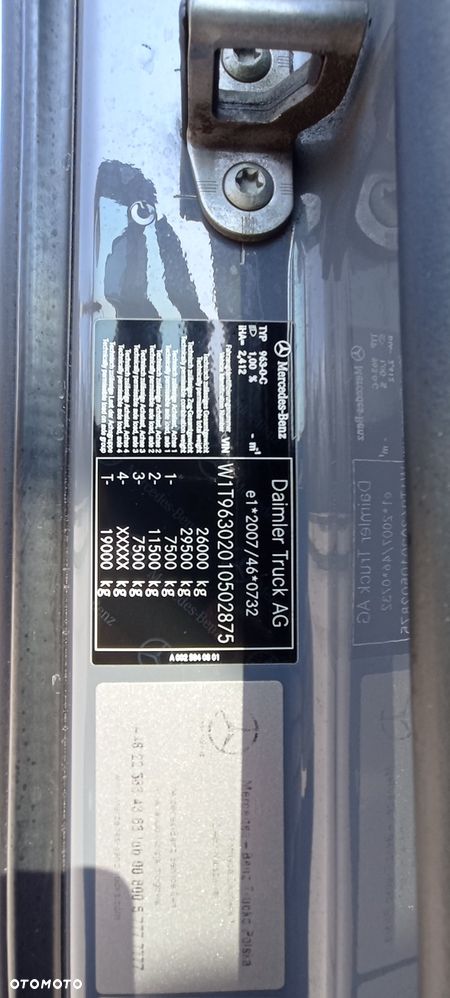 Mercedes-Benz Actros 2545 6x2 Chłodnia 22 palety - 21