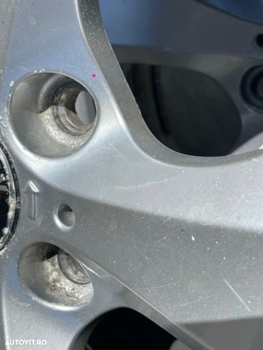 roata janta R16 205 60 bmw seria 3 F30 F31 e90 e91 seria 1 e87 e81 Style 306 anvelopa de vară este din aliaj ușor dur aluminiu este originala bmw - 2