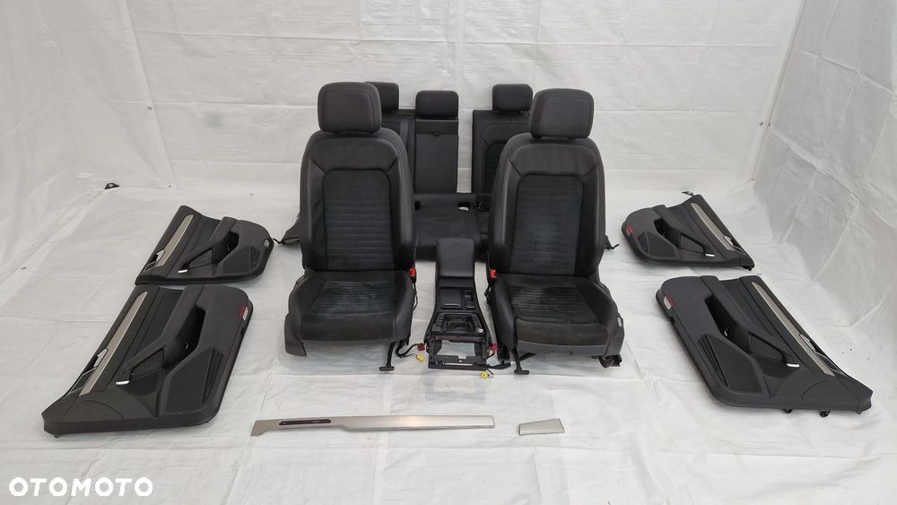 VW Passat B8 Kombi Środek skóry komplet europa super stan - 2