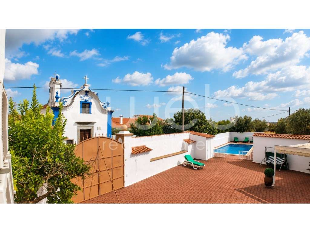 Moradia T4 de Arquitetura Alentejana com Piscina, Motrinos, Regueng... - Grande imagem: 4/60