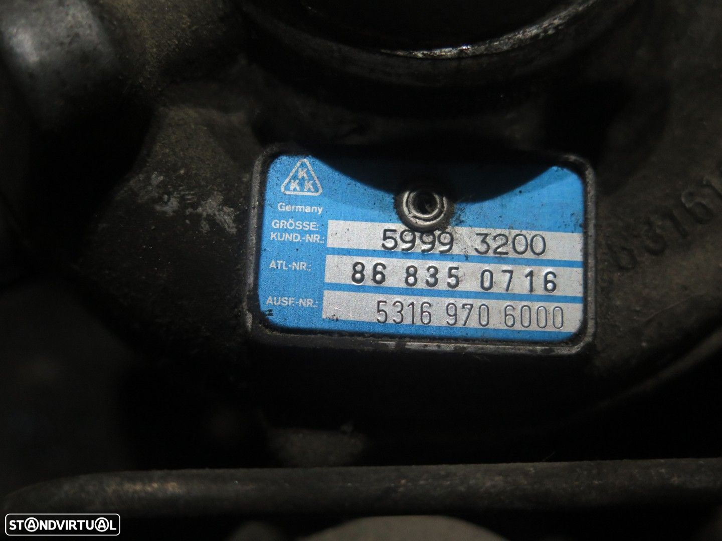 Turbo Fiat Brava 1.9 TD REF: 53169706000 - 5