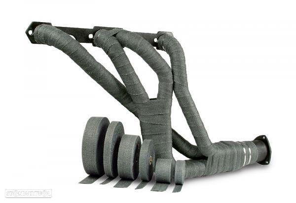 Fita térmica escapes universal - 15M x 5cm Preto - 3