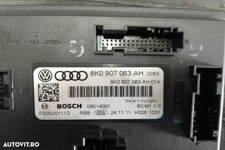Modul confort 8K0907063AH 8K0907063AH Audi A5 8T [facelift] [2011 - 2 - 2