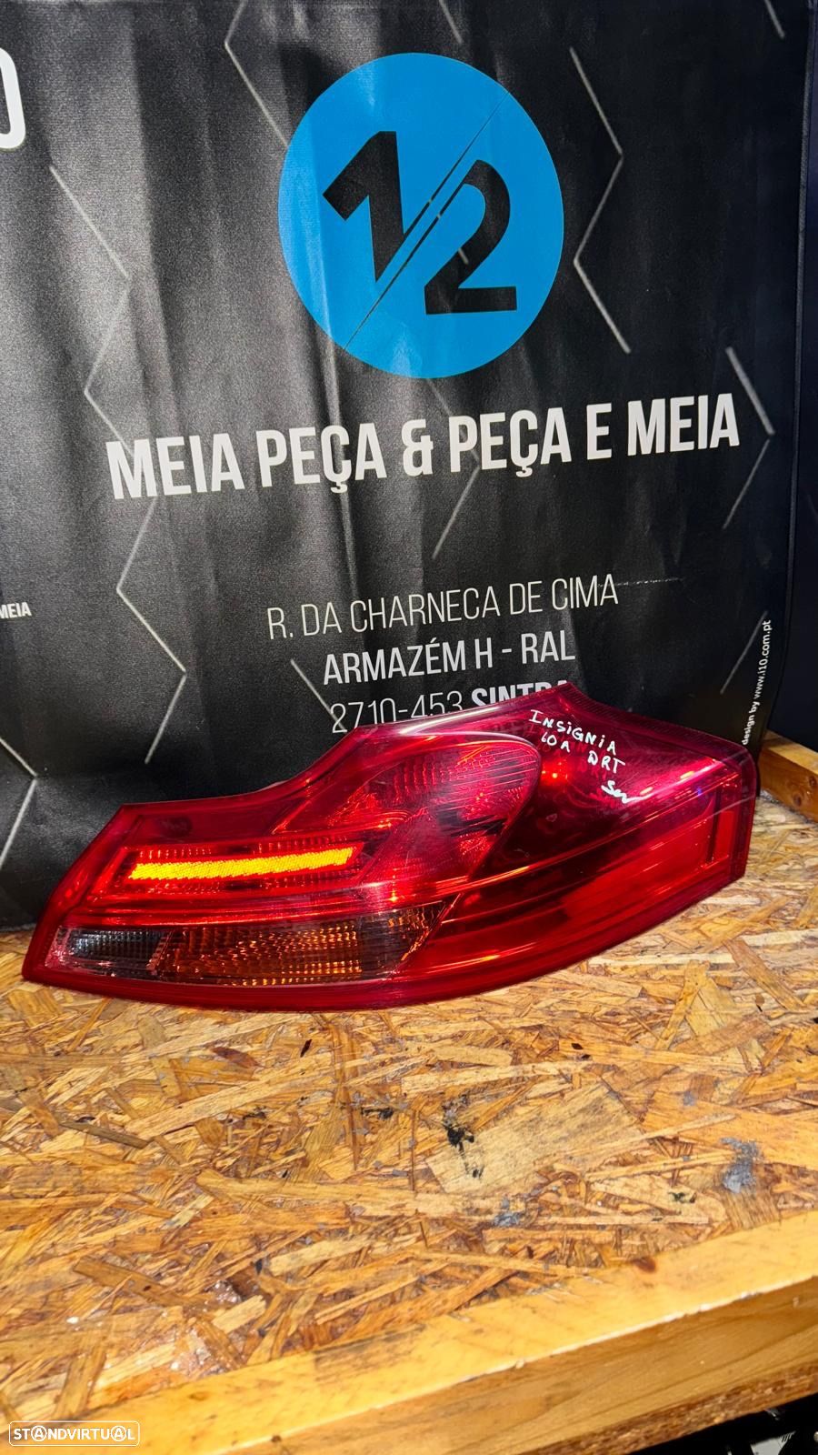 Farolim traseiro direito Opel insignia de 2012 - 1