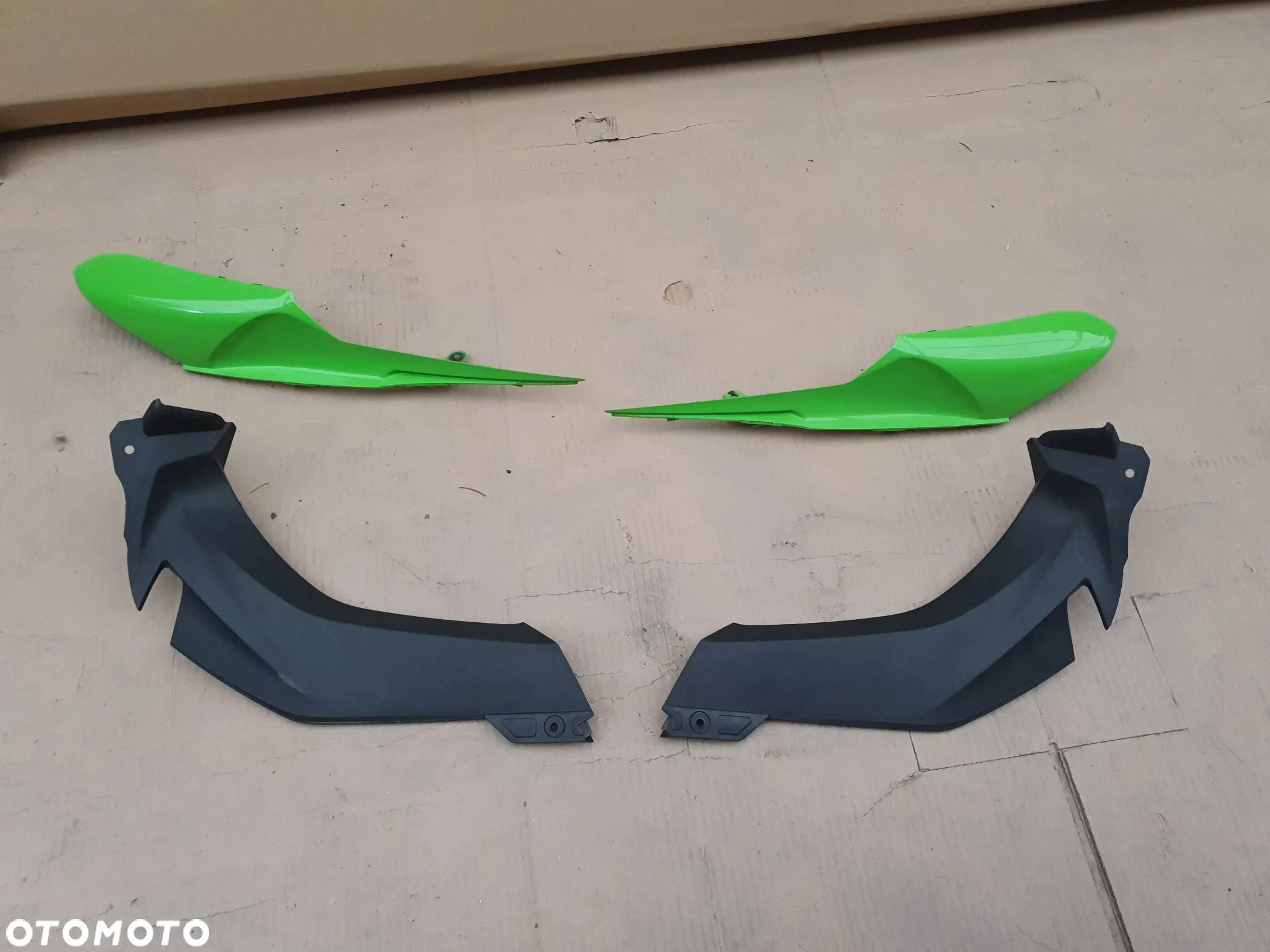 Kawasaki ZX-10R 1000 Ninja (2011 - 2015) KOMPLET OWIEWEK CZASZA BOK  oryginalny! - 38
