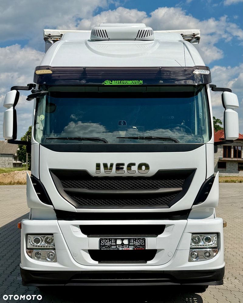 Iveco STRALIS 330 / FIRANKA / WINDA / AUTOMAT / E6 / ZSUWANY DACH / 7.5 M DŁUGOŚCI / SPROWADZONY - 7