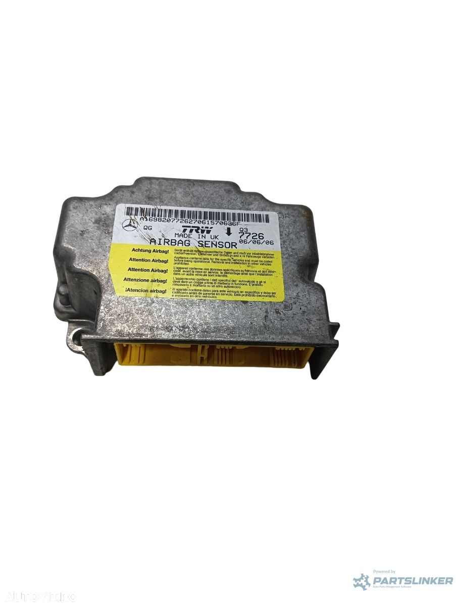 Calculator airbag  MERCEDES-BENZ A-CLASS II W169 2004 - 2012 A169820772627 - 2