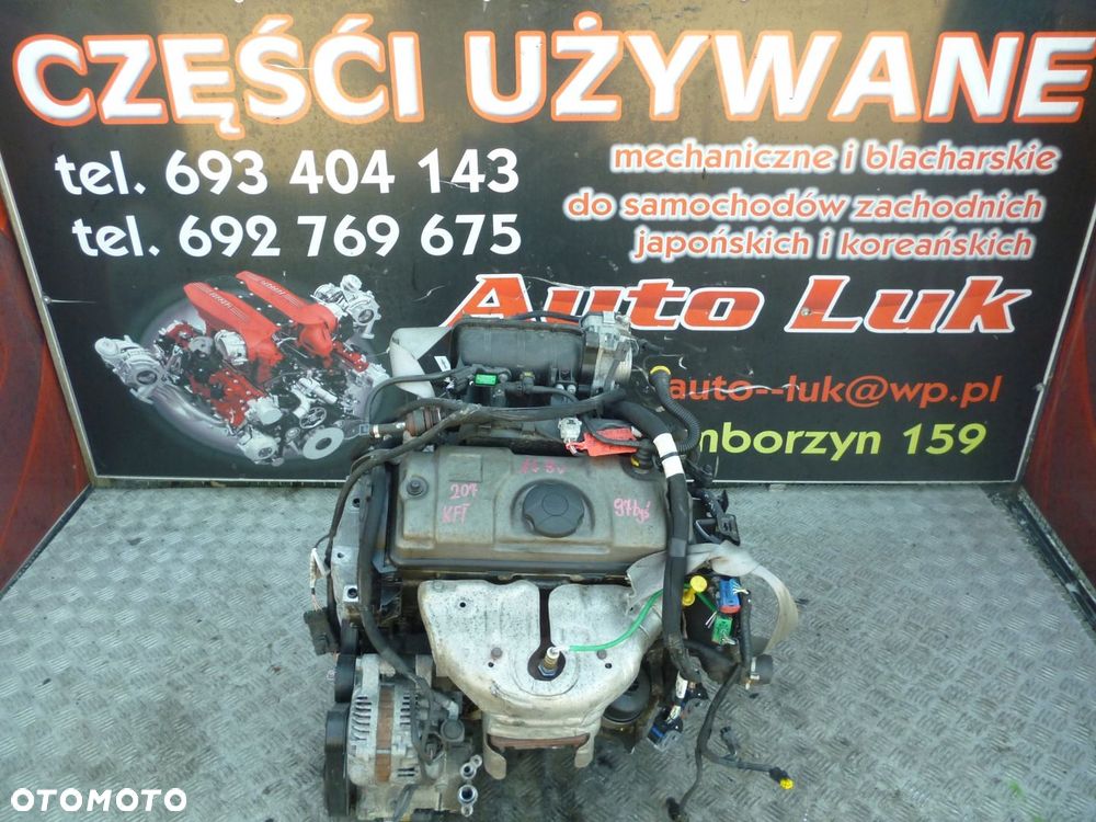 SILNIK PEUGEOT 207 CITROEN C3 1.4 8V KFT 97 TYS