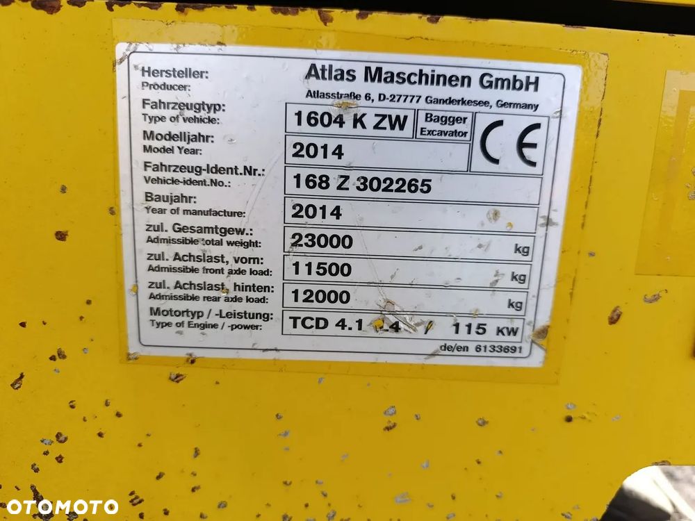 Atlas 1604 KZW - 32