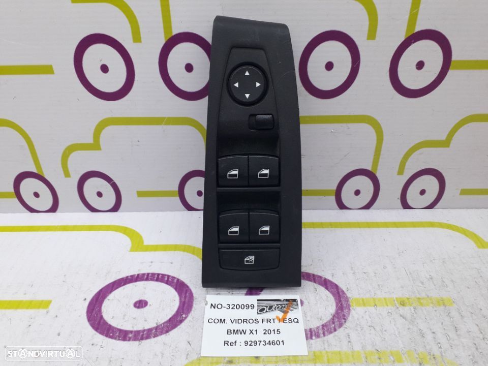 Comando de Vidros Frt / Esq BMW X 1 de 2015 - Ref : 929734601 - NO-320099 - 1