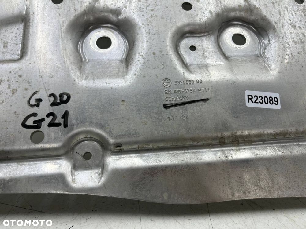 Osłona pod silnik BMW 3 G20 G21 xDrive 320dx 330dx 330ix 18r.- osłona podwozia dolna płyta 6878580 - 6
