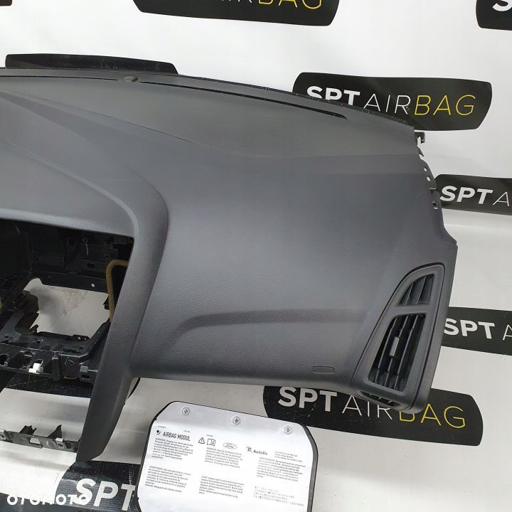 FORD FOCUS MK3 3 III  KOKPIT DESKA KONSOLA PULPIT PODUSZKA AIRBAG AIR BAG PASY KIT SET - 4