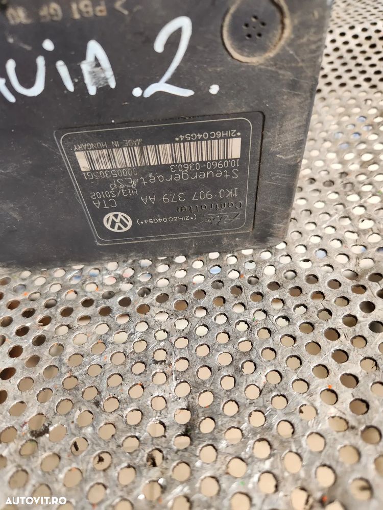 Modul Pompa Unitate ABS Skoda Octavia 2 Vw Touran Golf Jetta Caddy Seat Leon Altea Audi Cod 1KAA - - 9