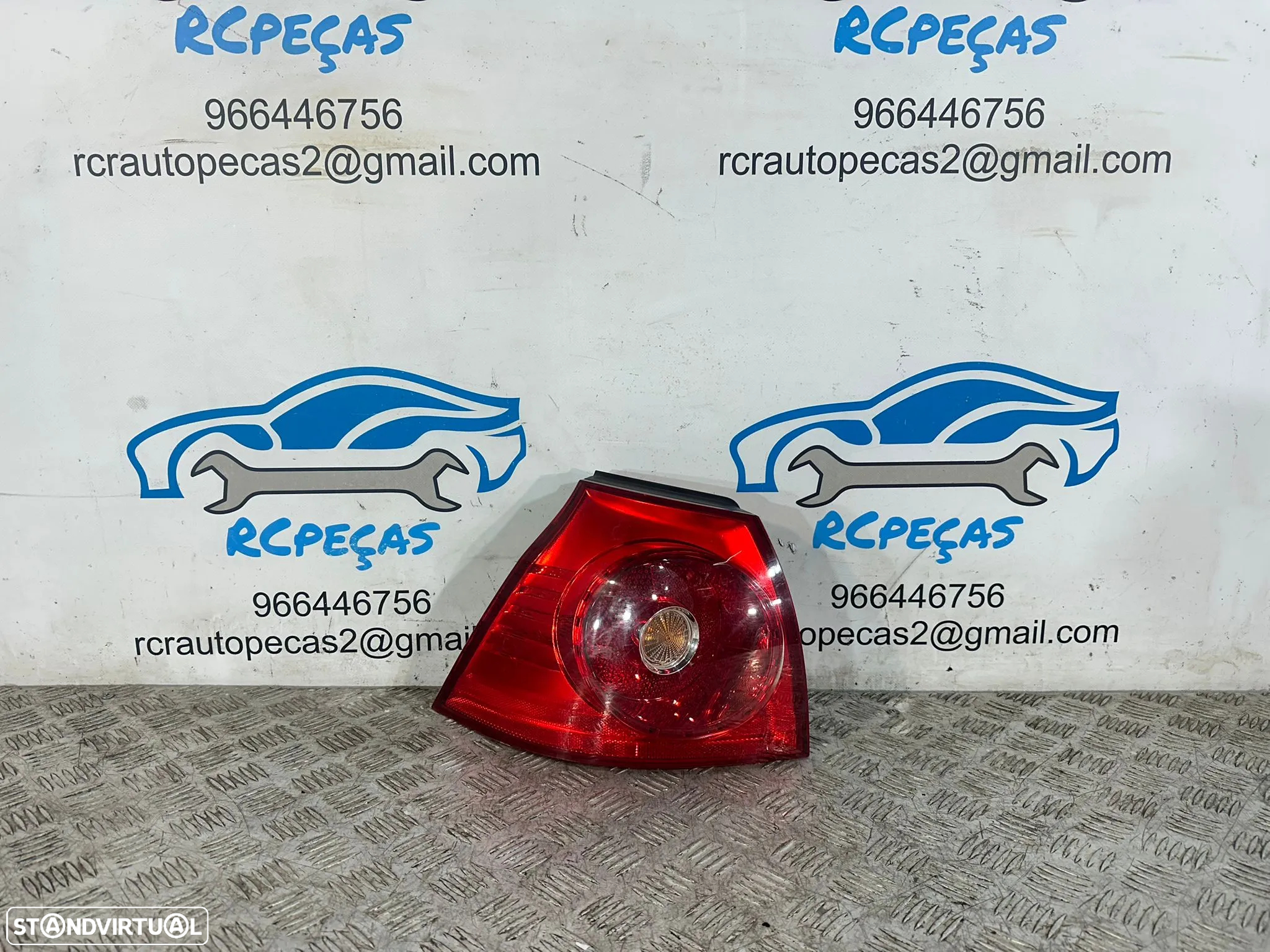 .Farolins Tras Traseiros Originais Esquerdo VW Volkswagen Golf 5 V MK5 2003 - 2010 - 4