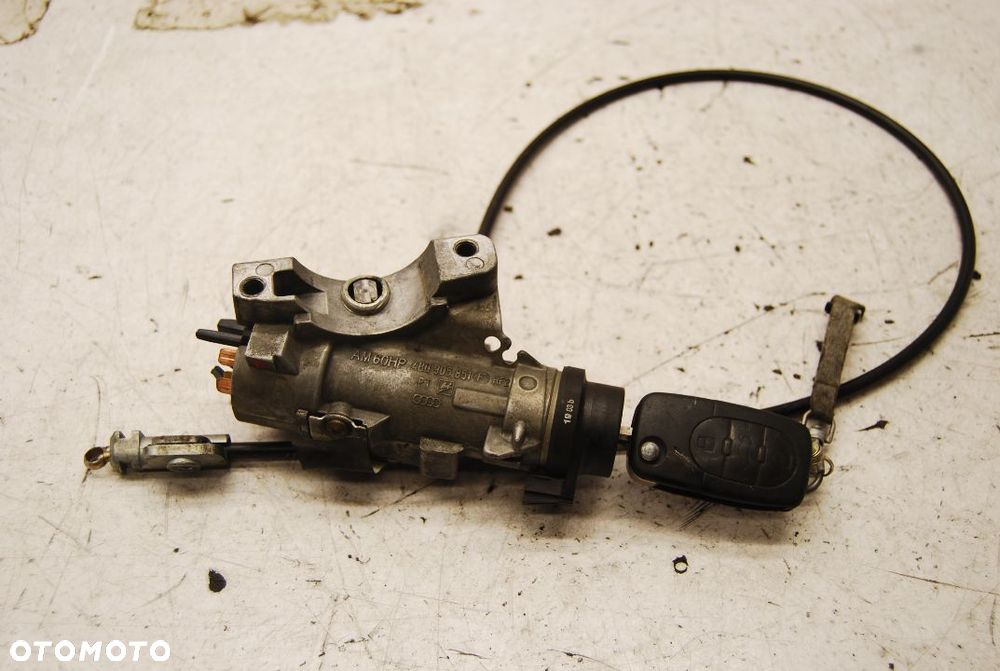 STACYJKA KLUCZYK AUDI A4 B6 B7 4B0905851F VW PASSAT B5 LIFT - 1