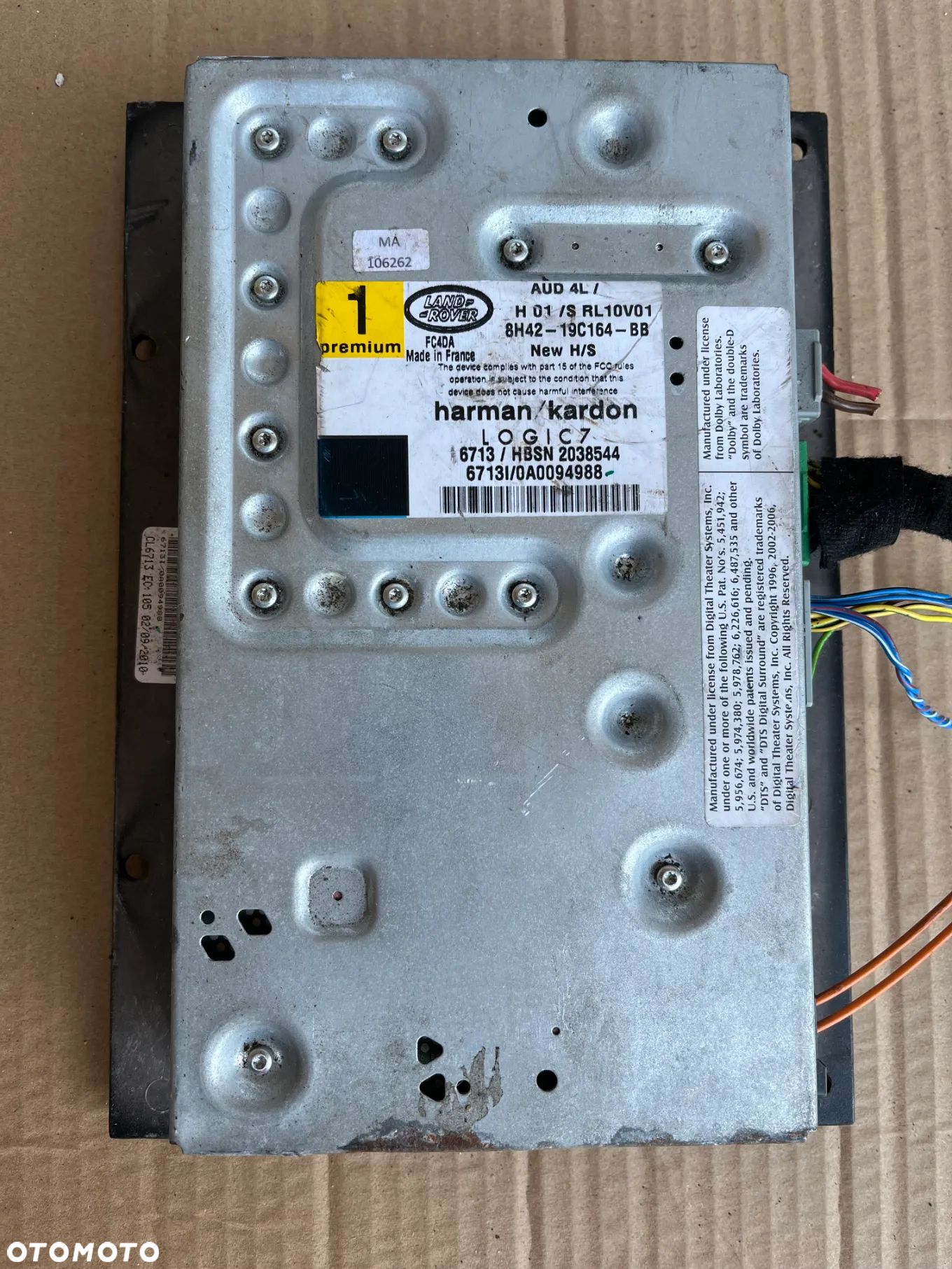 Wzmacniacz 8H42-19C164 HARMAN/KARDON LOGIC7 Range Rover 3 III LM L322 Facelift - 1
