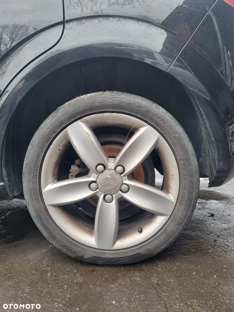 SEAT LEON II 05-09 2007 r. komplet 4 sztuki felgi aluminiowe alufelgi 17'' * - 2