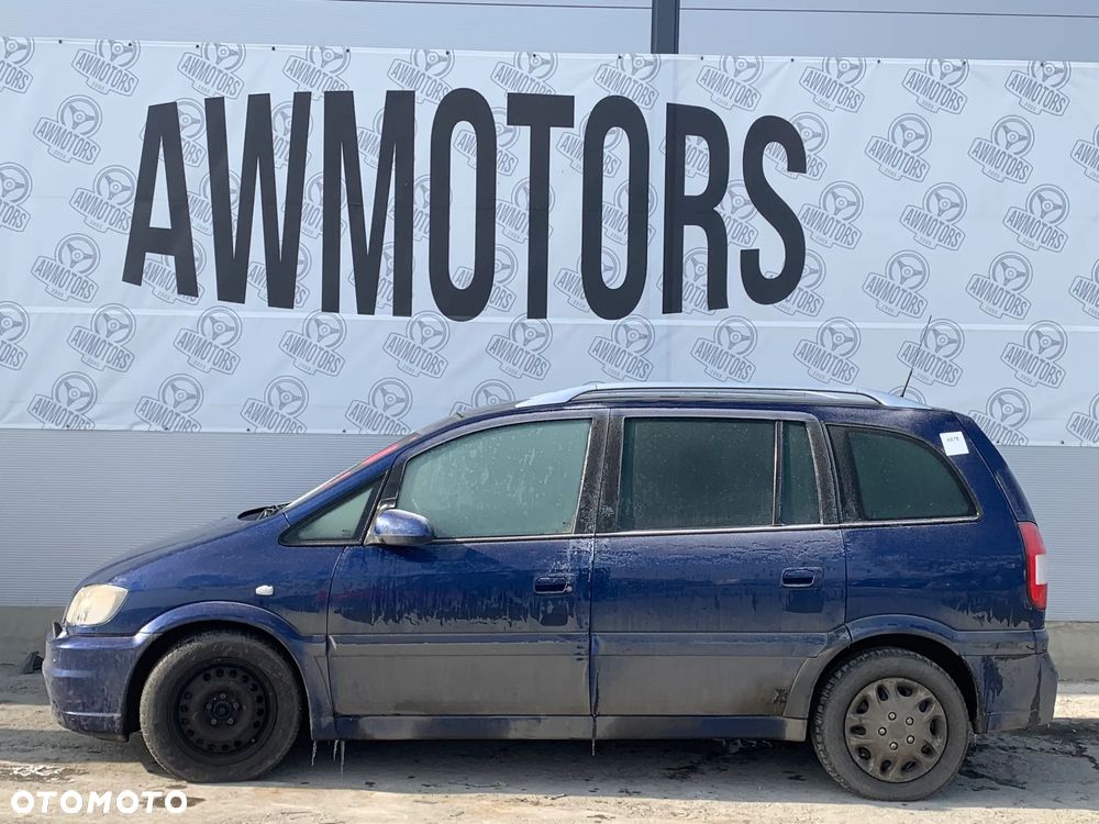 OPEL ZAFIRA 2004 *SAMOCHÓD NA CZĘŚCI* 4078  MASKA, LAMPA, DRZWI, LUSTERKO, ZDERZAK, GRILL, BŁOTNIK, KLAPA, BELKA, DESKA, FOTELE, KANAPA, ĆWIARTKA KIEROWNICA, TARCZE, ZACISKI, ZAWIESZENIE, KOMPLETNY PRZÓD, KOMPLETNY TYŁ, LICZNIK, ZEGARY, PRAWE LEWE PRZÓD TYŁ