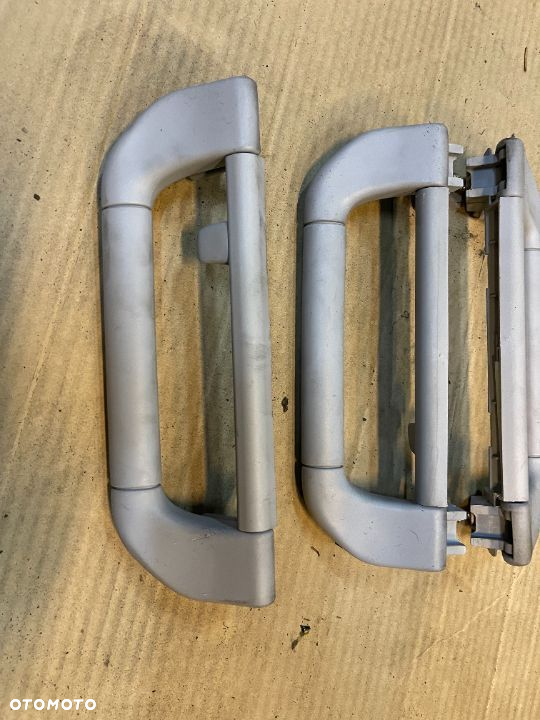 Uchwyty rączki podsufitki Bmw e38 szare komplet - 2