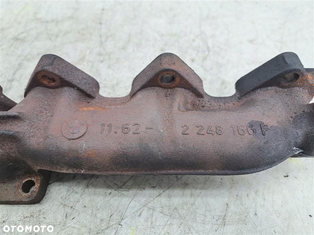 Kolektor wydechowy BMW E39 1996-2003 2.5 DIESEL 2248166F ORYGINAŁ - 3