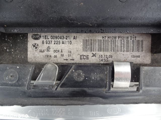 Lewa przednia lampa Xenon BMW E65 EU Lift 6937225 - 4
