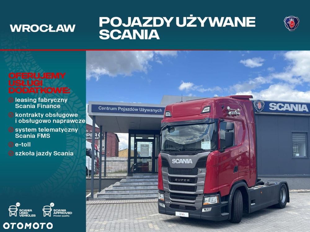 Scania S 460 A4x2NA Zawieszenie 4 poduszki tył - 1
