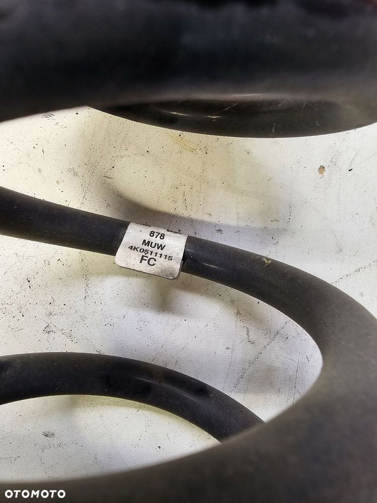 SPRĘŻYNA TYŁ LEWA PRAWA AUDI A6 C8 A7 4K0511115FC - 3