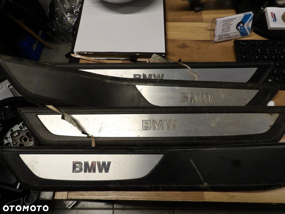 BMW - F10,F01,F02 - NAKŁADKI PROGOWE - PODŚWITLANE - KOMPLET - 7181013  7181011  8046290 - 1