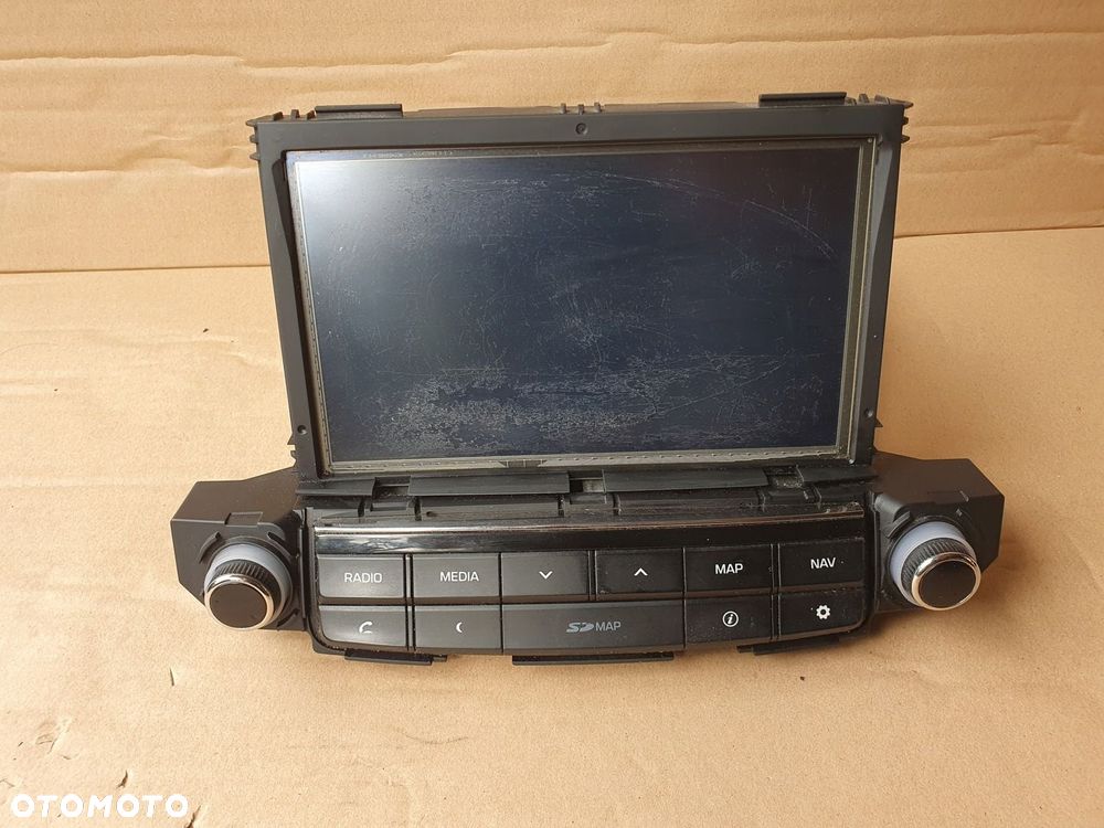 HYUNDAI TUCSON III RADIO NAWIGACJA NAVIGACJA 96560-D70114X KARTA SD - 2