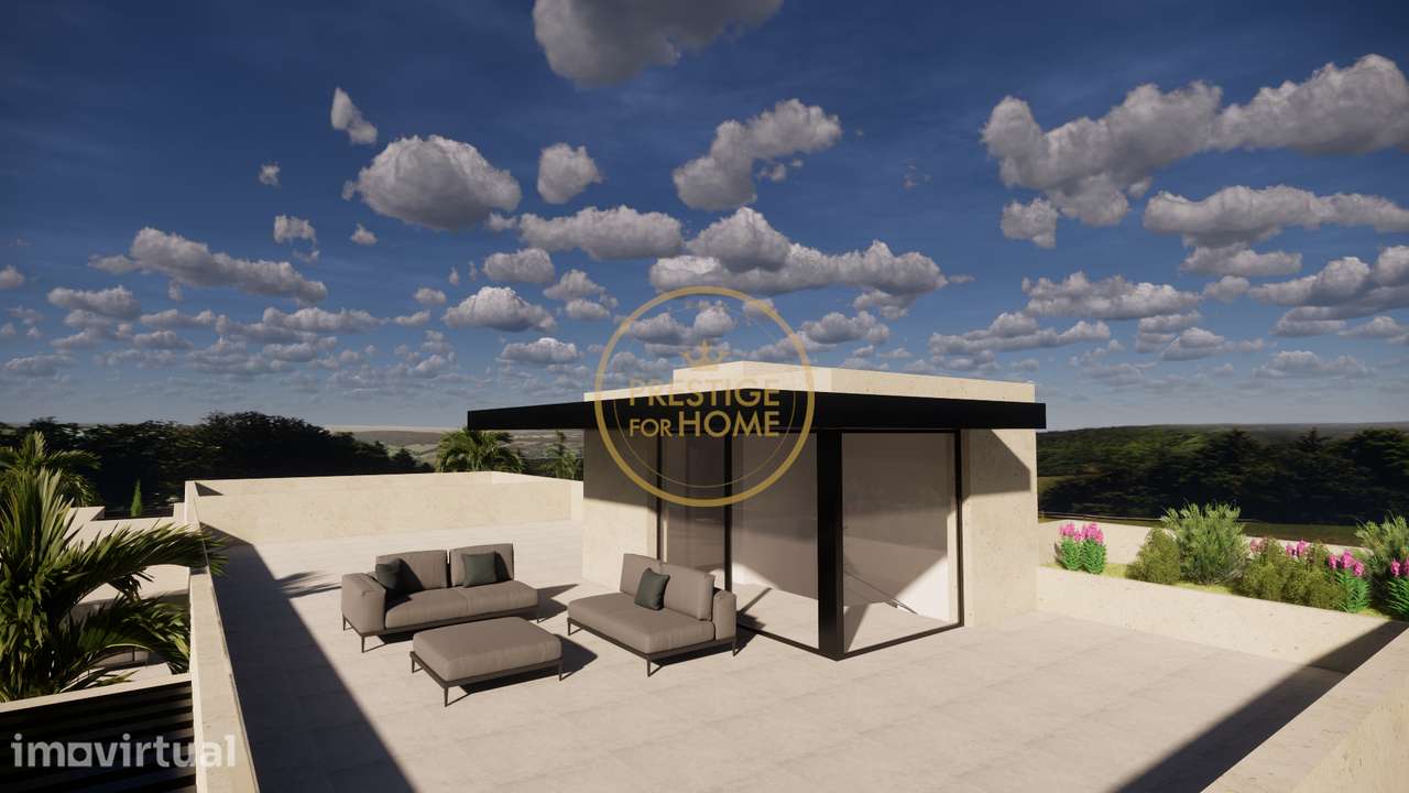 terreno com projeto aprovado para construção d'uma moradia de excepção - Grande imagem: 3/12