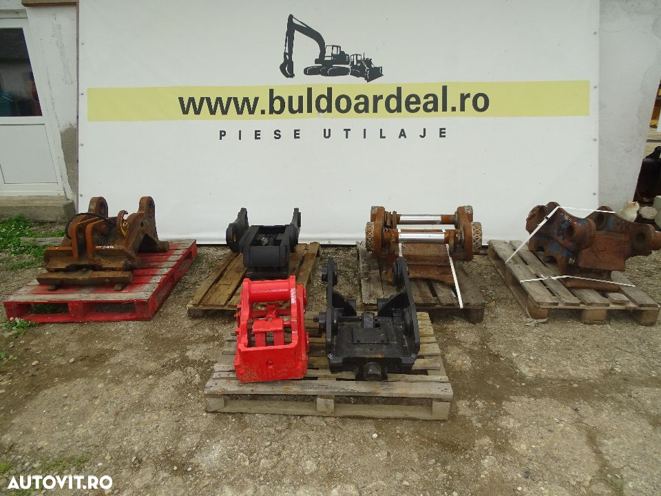 Atac rapid  hidraulic  prindere cupa  pt. excavator si buldoexcavator - 6