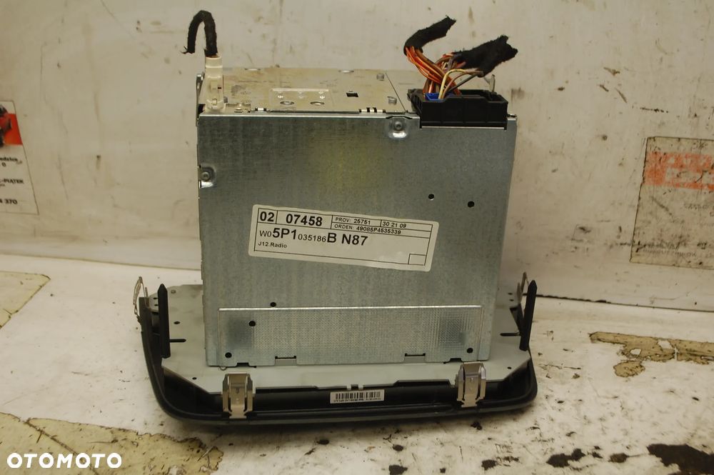 RADIO FABRYCZNE CD 5P1035186B SEAT ALTEA XL TOLEDO III - 7