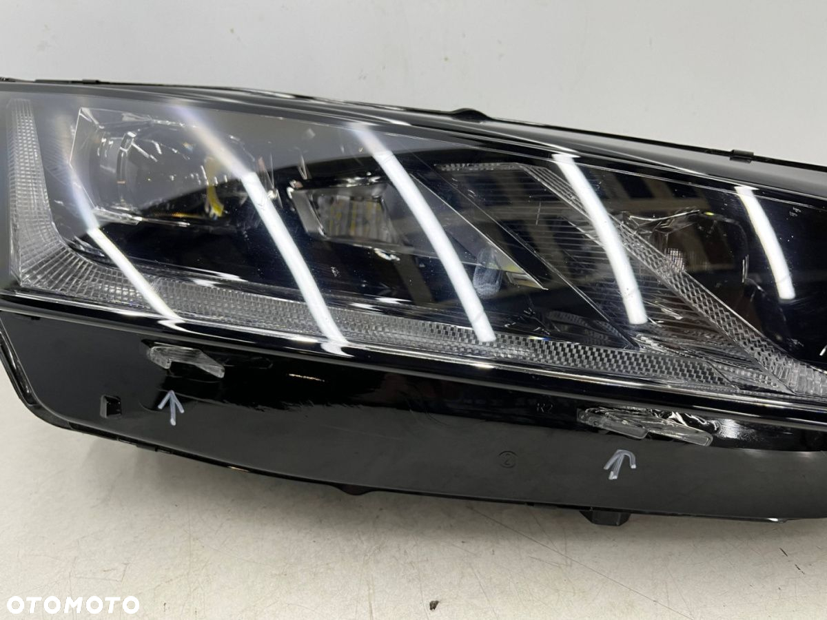 Lampa reflektor Skoda Octavia 4 IV 19r.- PRAWA przednia full LED prawy przód 5e4941016a - 8
