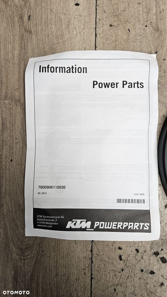 Osłona tarczy hamulcowej przód Bremsso KTM / Husqvarna  7800906110030 - 5