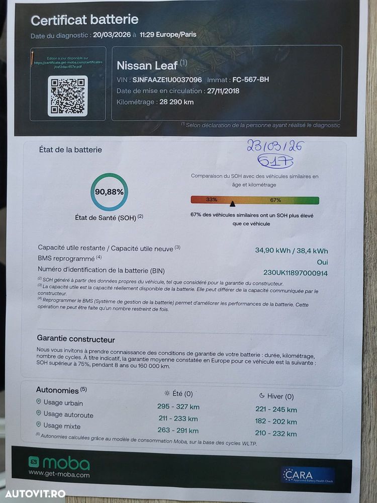 Nissan LEAF 40 kWh N-Connecta - 19