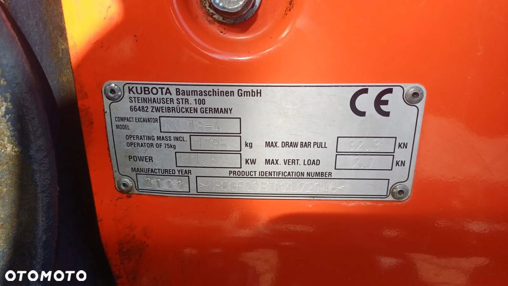 Kubota KX018-4 - 13