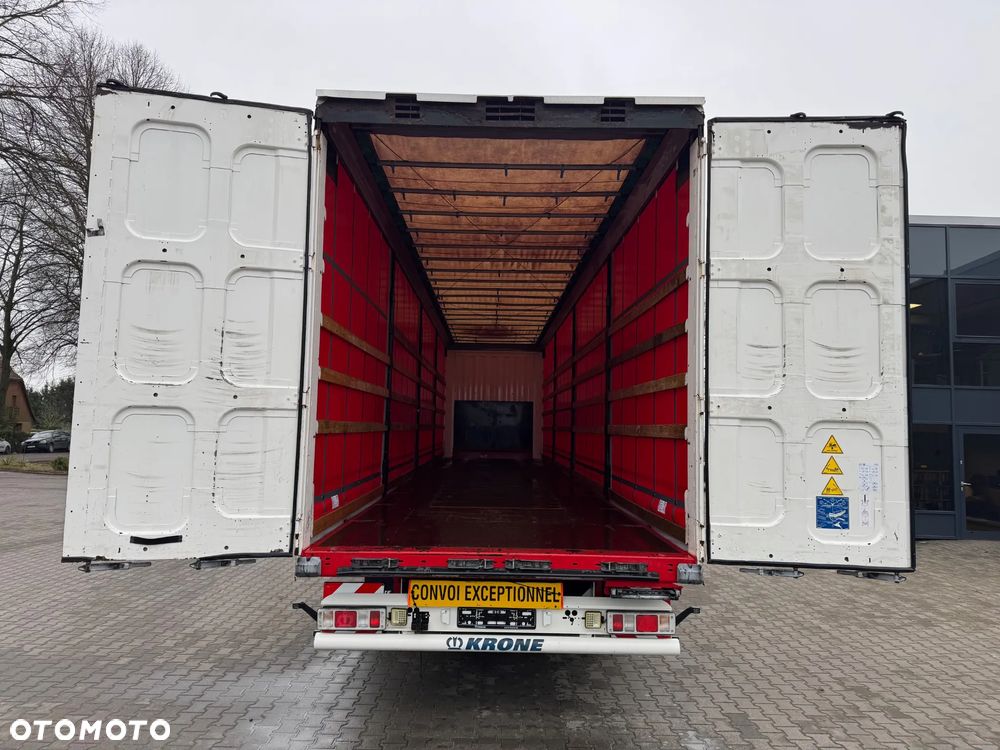 Krone Coilmulde, Rozsuwany tył, Maxi 385/55R22,5 - 11